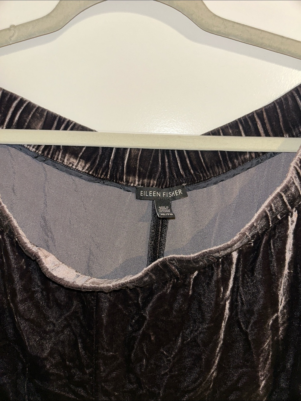 Velvet Grey/Purple Pants - Picture 2 of 7